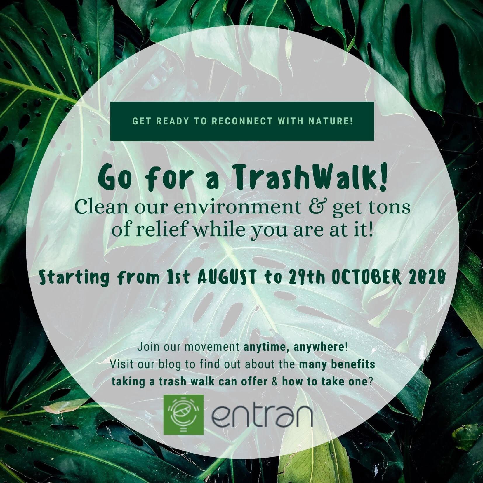 trash walk invitation